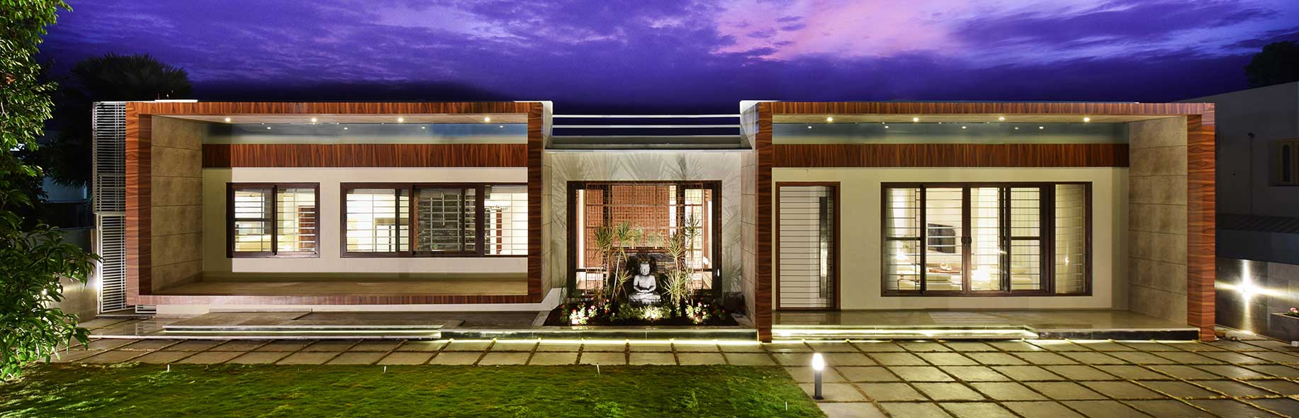 Inside a Family Home Integrating Vastu and Courtyard Design