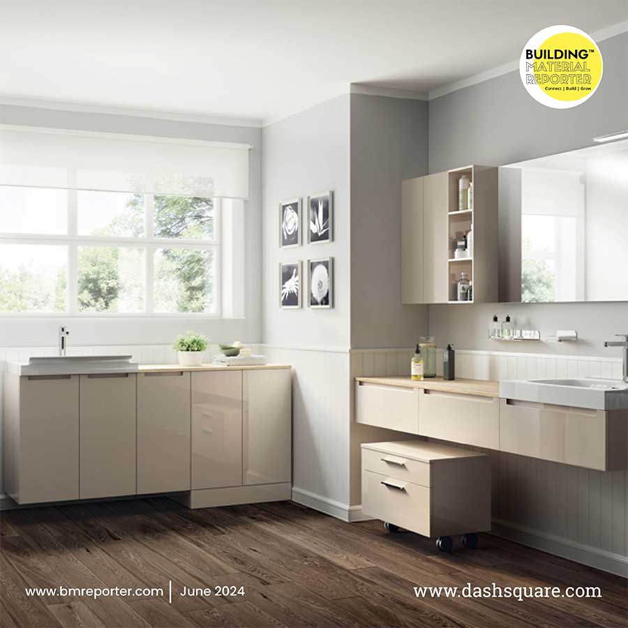 Dash Square Unveils Luxury Laundry Design Theme with Minimalist Look by Scavolini